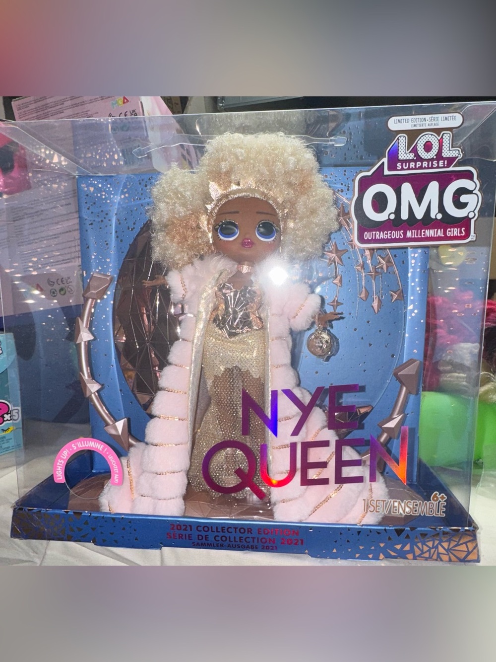 LOL Surprise Holiday OMG 2021 NYE QUEEN RARE HTF Collector Edition NEW NWT NIB